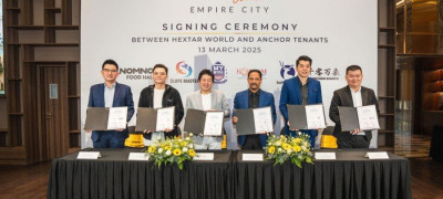 Arthur Yap, Founder of Slope Master, Signs Landmark Contract with Hextar World to Launch Malaysia's Largest Indoor Ski & Snowboard Training Centre at Empire City, Kuala Lumpur